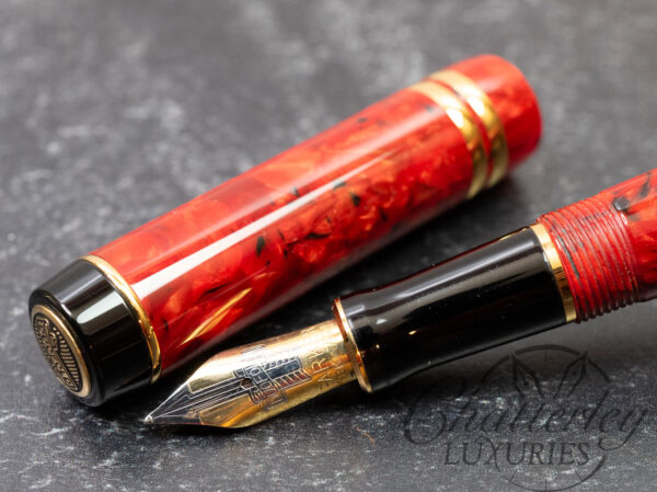 Parker Duofold International Jasper Red Fountain Pen