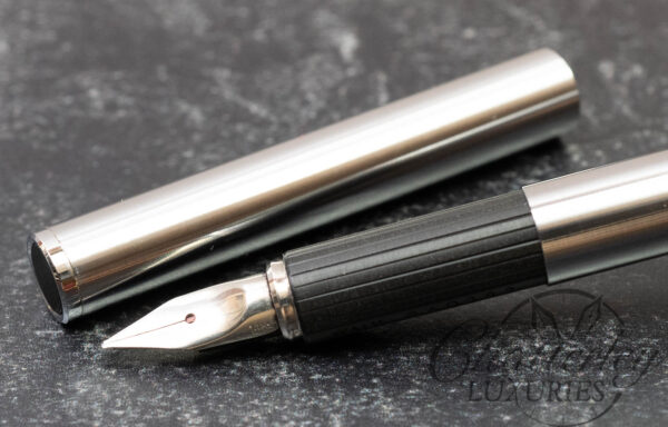 Aurora Georg Jensen Stainless Steel Fountain Pen