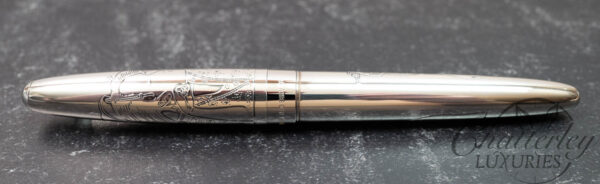 Pilot Silvern Sterling Silver Geisha Fountain Pen - Image 4