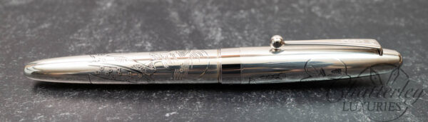 Pilot Silvern Sterling Silver Geisha Fountain Pen - Image 3