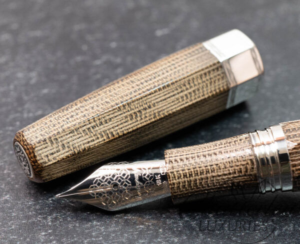 Montegrappa Extra Otto Grey Micarta Prototype Fountain Pen