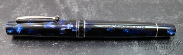 Leonardo Momento Zero Rhodium Trim Blue Sorrento Fountain Pen - Image 2
