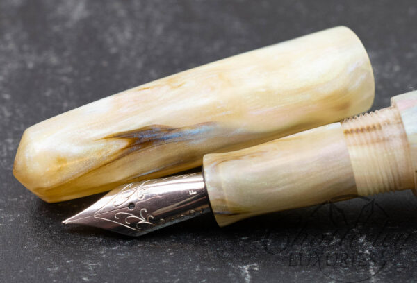 Walltown Pens Catsburg Model in Paua Abalone Fountain Pen
