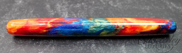 Walltown Pens Jordon Model in Oil Slick Diamondcast Fountain Pen - Image 2