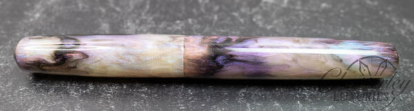 Walltown Pens Catsburg Model in Violet Abalone (81) Fountain Pen - Image 3
