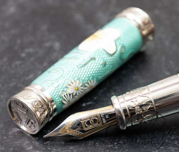 David Oscarson Carl Linnaeus Mint Fountain Pen – Limited Edition No. 3 of 7 - Image 6