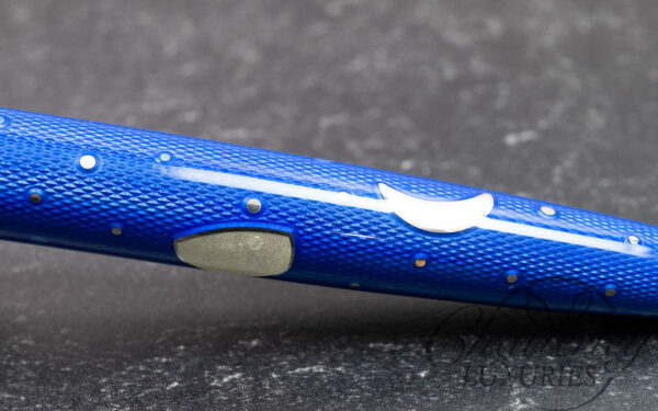 David Oscarson Limited Edition 1/8 Celestial Sky Blue Fountain Pen - Image 6