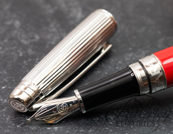 Caran d'Ache Leman Bicolor Red Fountain Pen