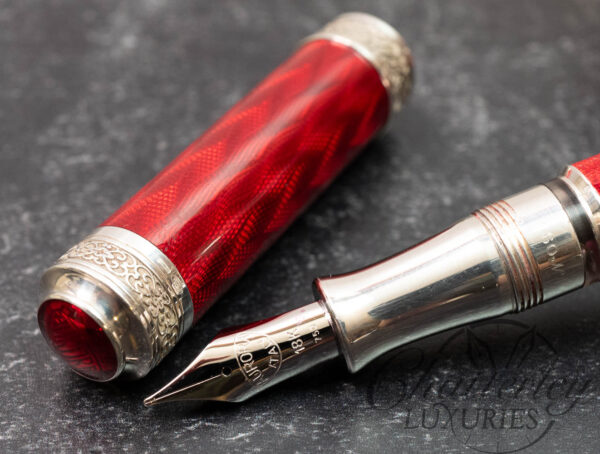 Aurora 100th Anniversary Cento Red Limited Edition Fountain Pen - Image 4