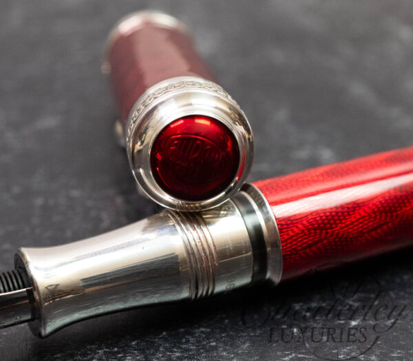 Aurora 100th Anniversary Cento Red Limited Edition Fountain Pen - Image 3