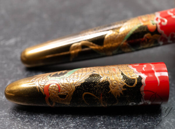 Taccia Limited Edition Empress Double Dragons Fountain Pen - Image 5