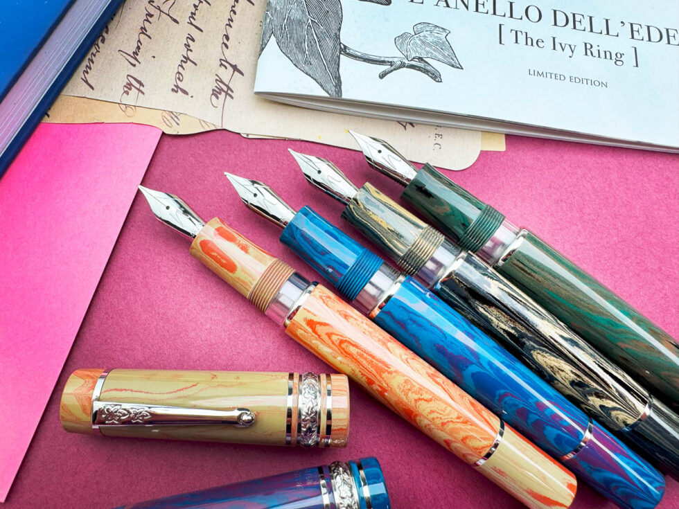 Nino Marino Signature L'Anello Dell'Edera (The Ivy Ring) Limited Edition Fountain Pen Collection