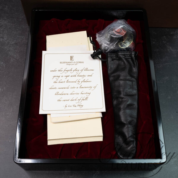 Pilot Limited Edition Seki Shun Red Urushi Fountain Pen - Image 6