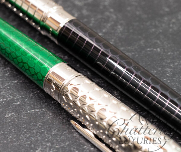 S.T. Dupont Line D Snake Skin Fountain Pen Collection - Image 4