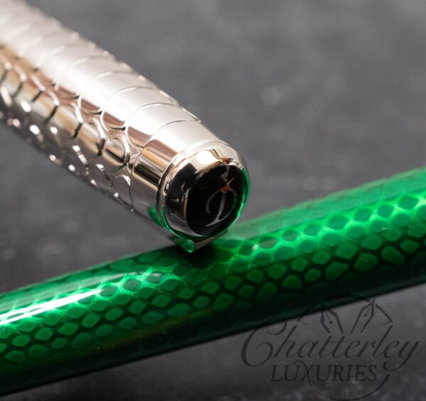 S.T. Dupont Line D Snake Skin Fountain Pen Collection - Image 6