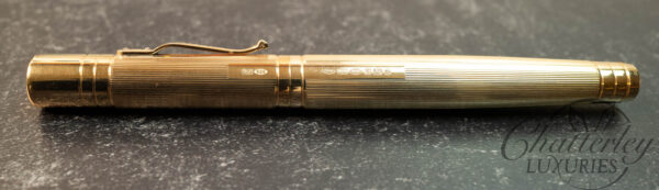 Yard-O-Led Pinstripe Grand 72 Vermeil Fountain Pen - Image 2