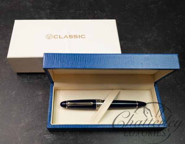 Classic Pens LB5 25th Anniversary Shizen (Nature) Tensui (Raindrops) Space Blue Prototype Fountain Pen - Image 3