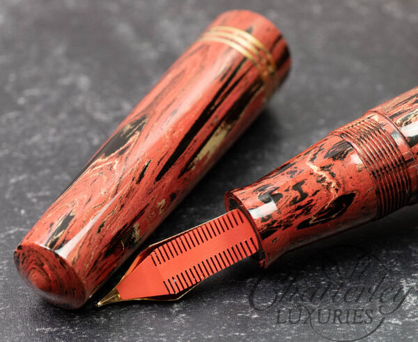Maiora Everest Vulcania Ebonite Limited Edition Fountain Pen - Image 4