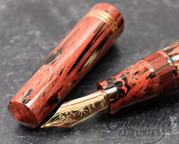 Maiora Everest Vulcania Ebonite Limited Edition Fountain Pen