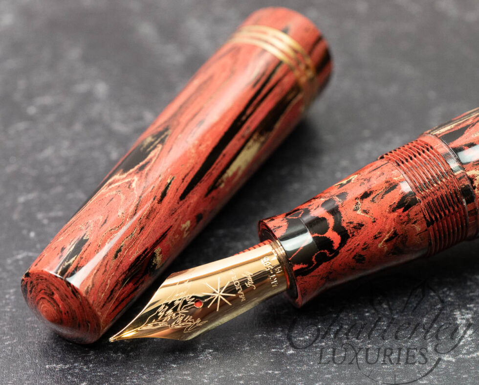Maiora Everest Vulcania Ebonite Limited Edition Fountain Pen