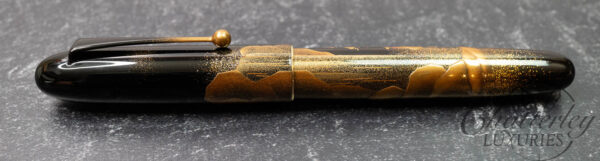 2006 Namiki Yukari Royale Maki-e Night Scene of Pavilion Fountain Pen by Michifumi Kawaguchi - Image 3