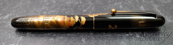2006 Namiki Yukari Royale Maki-e Night Scene of Pavilion Fountain Pen by Michifumi Kawaguchi - Image 4