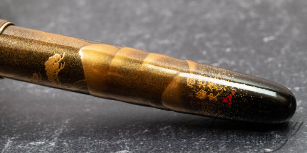 2006 Namiki Yukari Royale Maki-e Night Scene of Pavilion Fountain Pen by Michifumi Kawaguchi - Image 7
