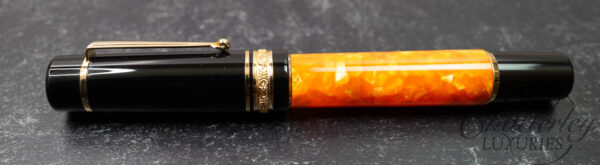 Delta Dolce Vita Original Mid-Size Gold Fountain Pen - 14kt Gold Nib - Image 3
