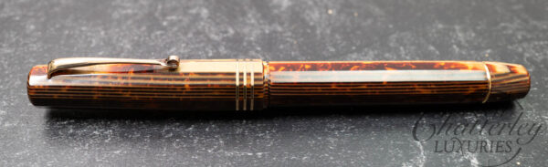 Omas Paragon Limited Edition Brown Arco Celluloid Fountain Pen - Image 2