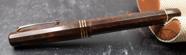 Omas Paragon Limited Edition Brown Arco Celluloid Fountain Pen - Image 4