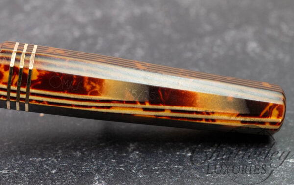 Omas Paragon Limited Edition Brown Arco Celluloid Fountain Pen - Image 6