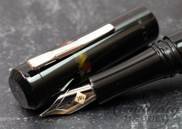 Franklin Christoph Model 19 Black Cathedral Fountain Pen