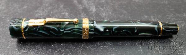 Conway Stewart Churchill Green Fountain Pen - Image 2