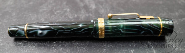 Conway Stewart Churchill Green Fountain Pen - Image 3