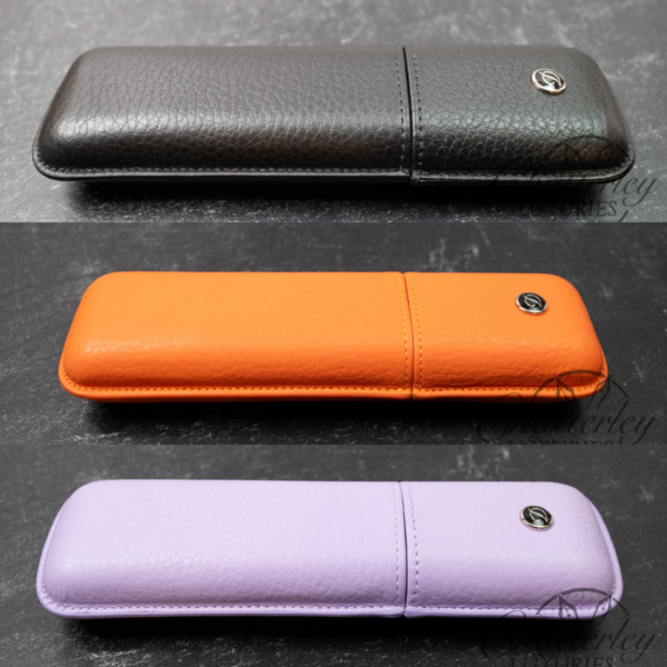 S.T. Dupont Leather Pen Case Collection