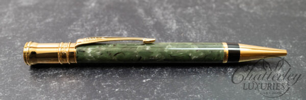 Parker Duofold International Platinum Club Jade Ballpoint - Image 2