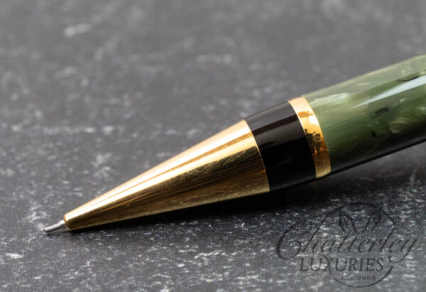 Parker Duofold International Platinum Club Jade Mechanical Pencil - Image 3