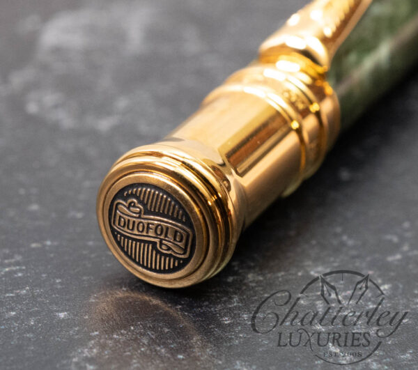 Parker Duofold International Platinum Club Jade Ballpoint - Image 4