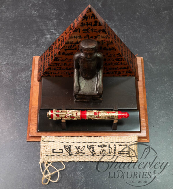 Montegrappa Luxor Red Sea Limited Edition Vermeil Fountain Pen - Image 2
