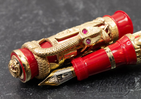 Montegrappa Luxor Red Sea Limited Edition Vermeil Fountain Pen