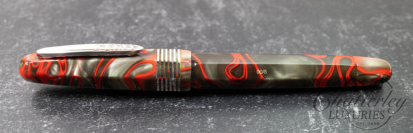 Stipula Chatterley Faceted Etruria Rosa Swirl Oversize Limited Edition Fountain Pen - Image 2