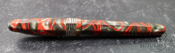 Stipula Chatterley Faceted Etruria Rosa Swirl Oversize Limited Edition Fountain Pen - Image 3