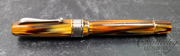 Montegrappa Ammiraglio 1939 Tortoise Limited Edition Fountain - Image 2