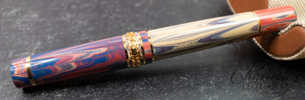 Nino Morino Tondo Doni Signature Ebonite Limited Edition Fountain Pen - Image 3