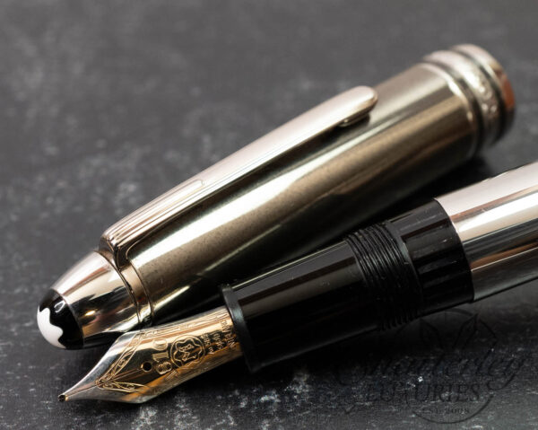 Montblanc Meisterstuck 146 Solitaire Hematite and Steel Fountain Pen