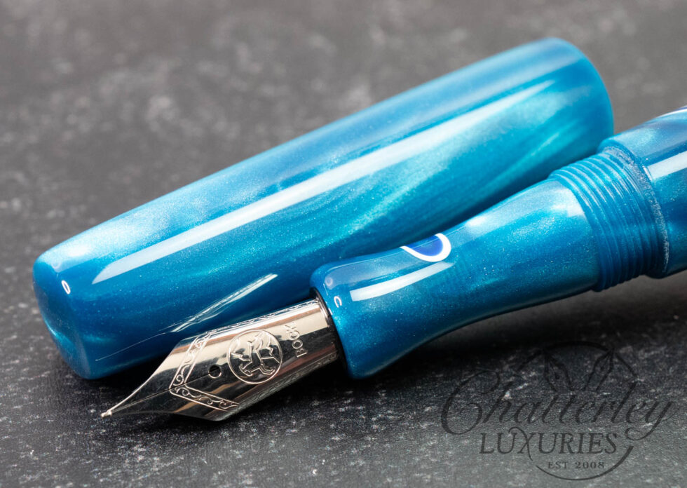 Scribe Pens With Omas "Aqua De la Bologna" Material Fountain Pen