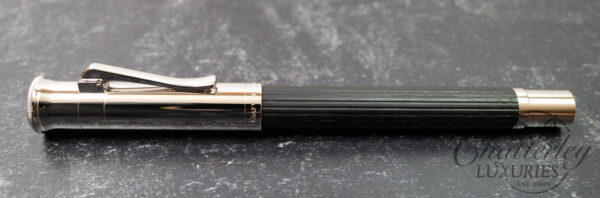 Graf Von Faber-Castell Classic Ebony Platinum- Plated Rollerball - Image 2