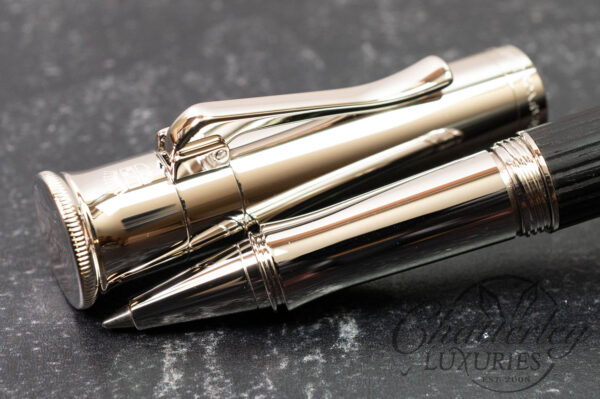 Graf Von Faber-Castell Classic Ebony Platinum- Plated Rollerball
