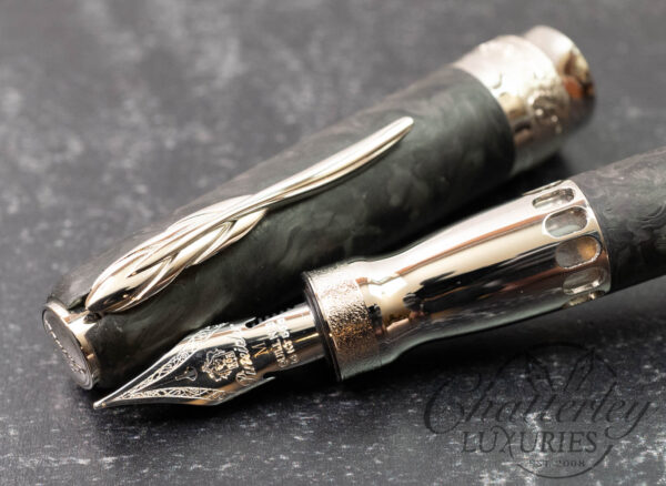 Pineider La Grande Bellezza Forged Carbon Limited Edition Fountain Pen