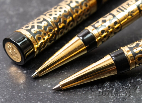 Vatican Museum Gray Fountain Pen, Ballpoint and Mechanical Pencil Set - Image 3